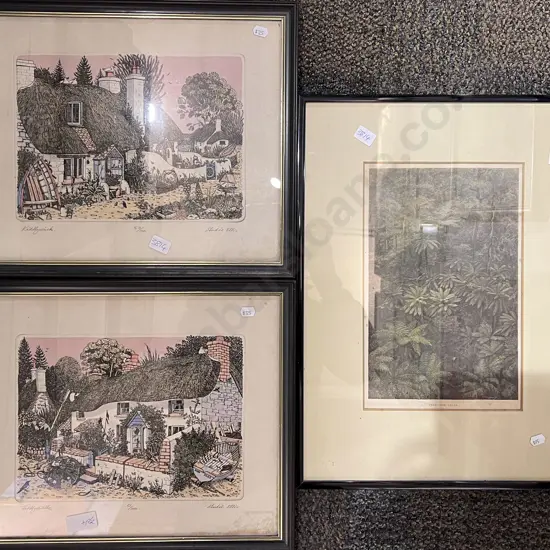 Three Framed Prints
