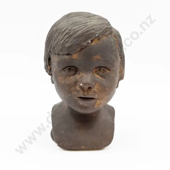 Plaster Bust of Child