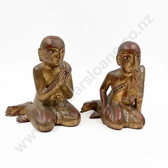 Pair of Child Buddha Figures