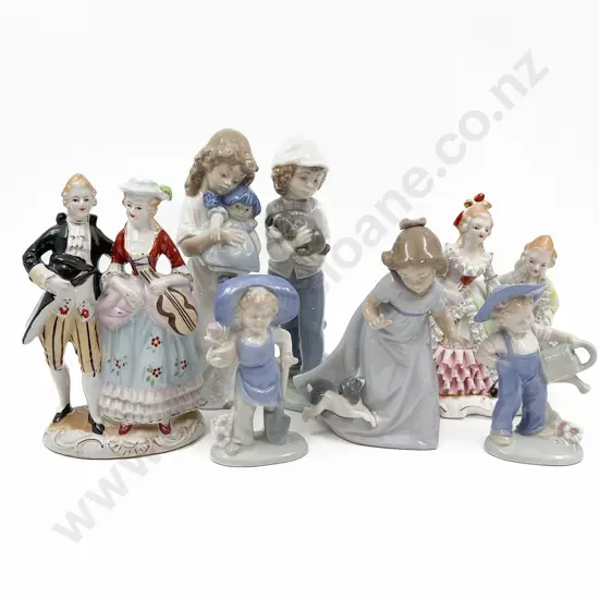 Seven Assorted Figures Including Nao