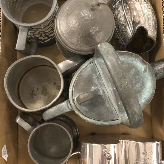 Quantity of Assorted Pewter etc