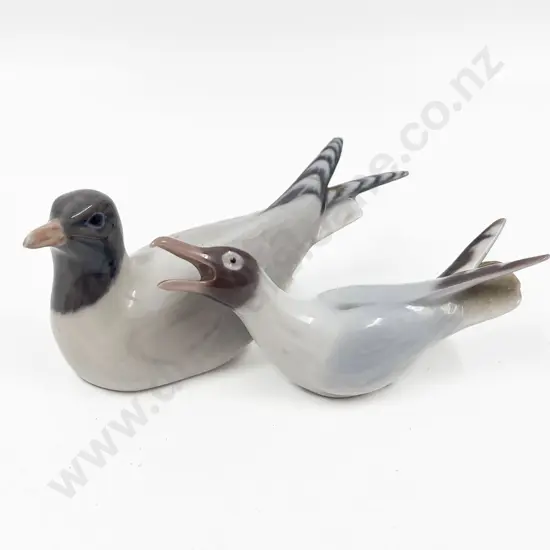 Royal Copenhagen Bird together with B & G Bird