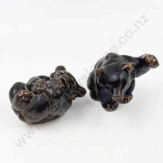 Two Royal Copenhagen Bears