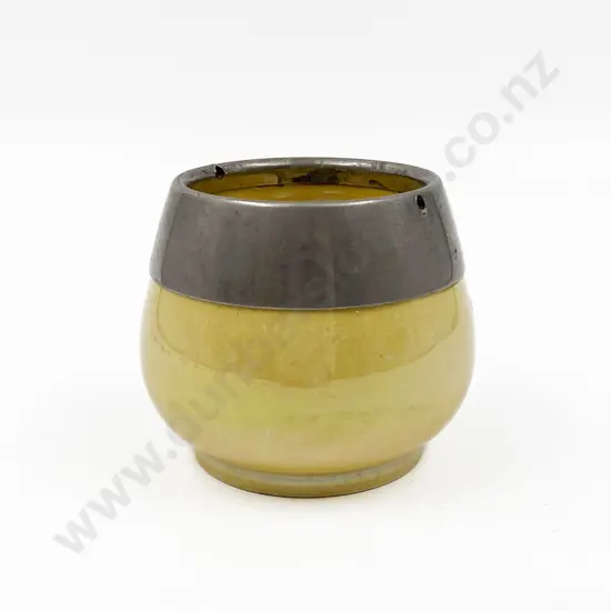 Moorcroft Lustre with Silver Collar