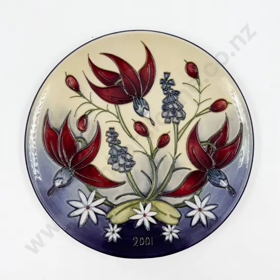 Boxed Moorcroft Plate