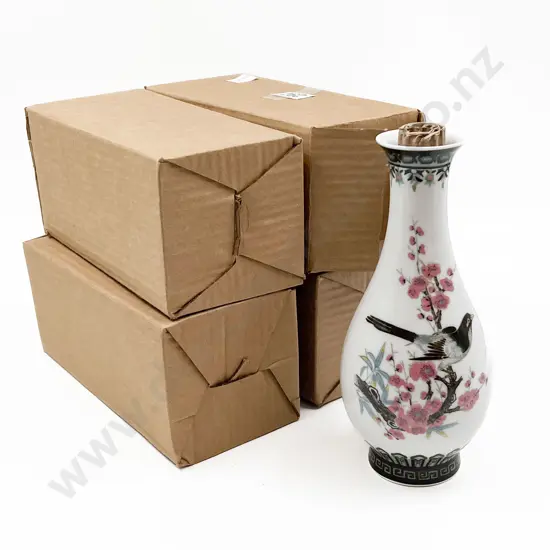 Four Boxed As New Chinese Vases