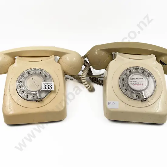 Two Vintage Telephones