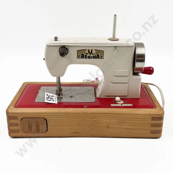 Vintage Regina Child's Toy Sewing Machine