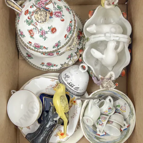 Box of Assorted China
