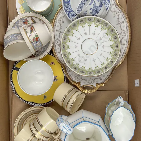 Box of Assorted China
