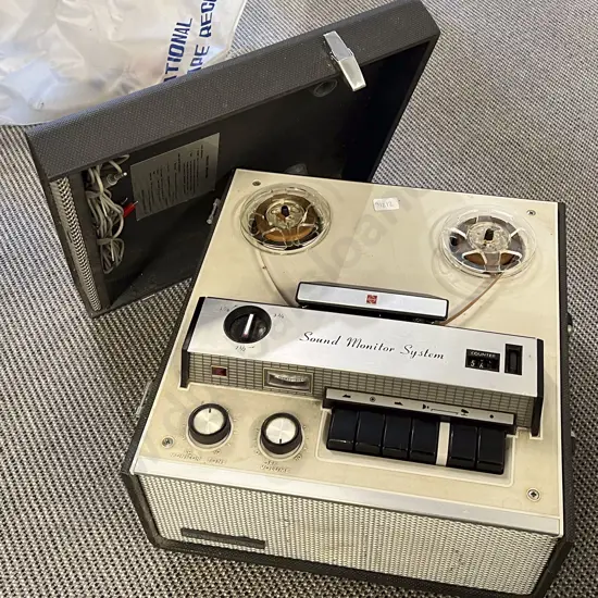 Vintage National Tape Recorder