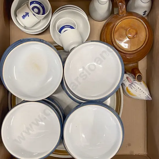 Box of Assorted China etc