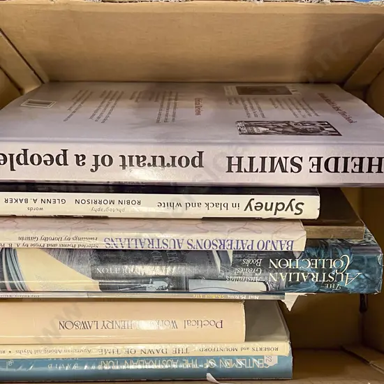 Box Lot of Assorted Books