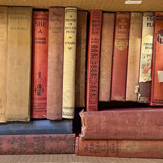 Box of Assorted 1900's Novels