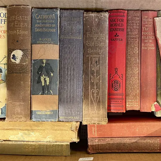 Box of Assorted 1900's Novels