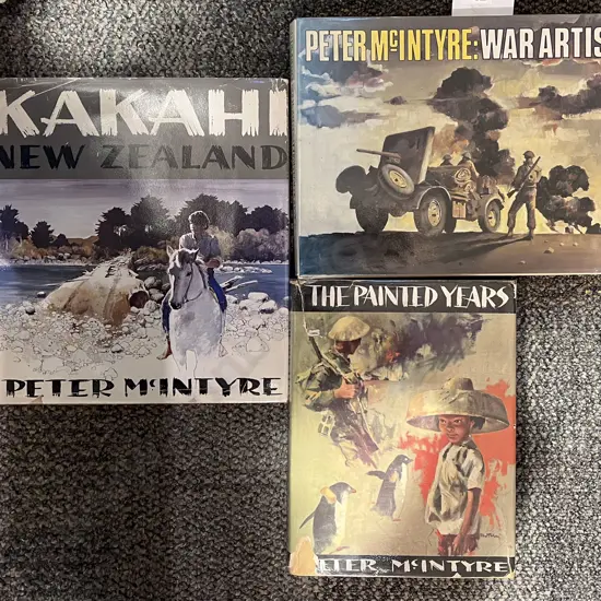 Three Peter McIntyre Volumes