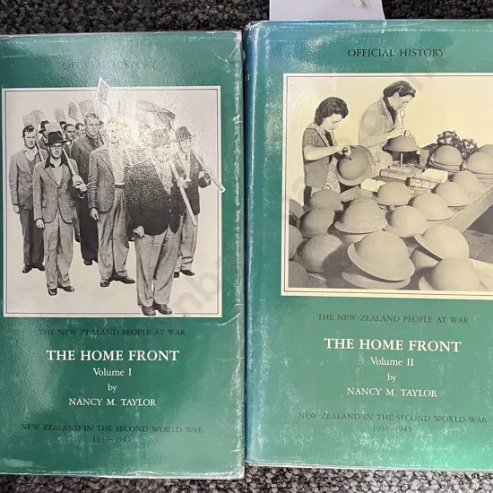 The Home Front by Nancy M. Taylor Volume 1 and 2
