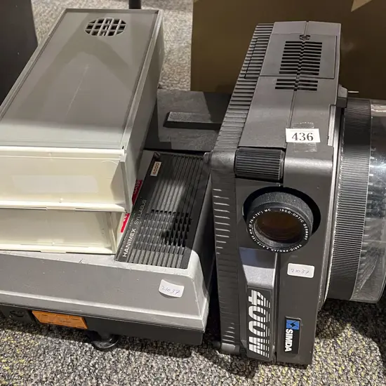 Two Vintage Slide Projectors