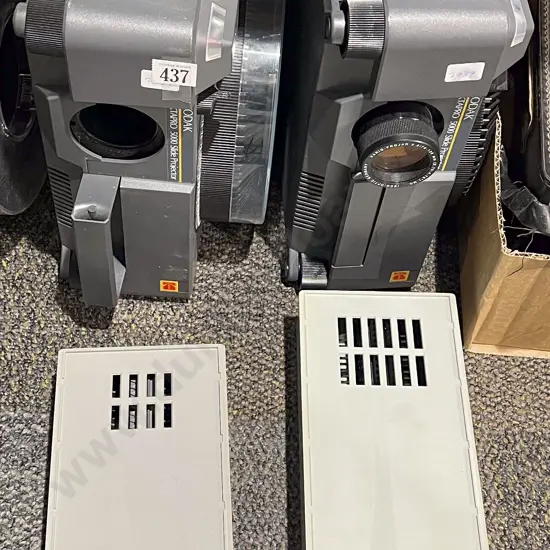 Two Vintage Kodak Slide Projectors