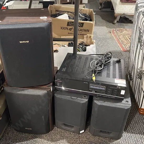 Quantity of Assorted Speakers etc
