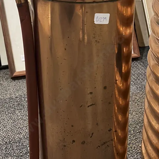 Vintage Copper & Brass Fire Extinguisher