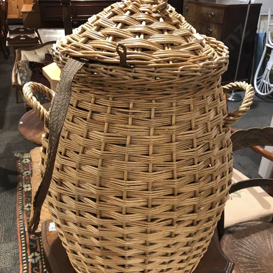 Wicker Laundry Basket