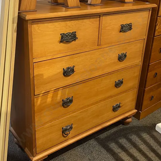 Flat Front Chest of Drawers