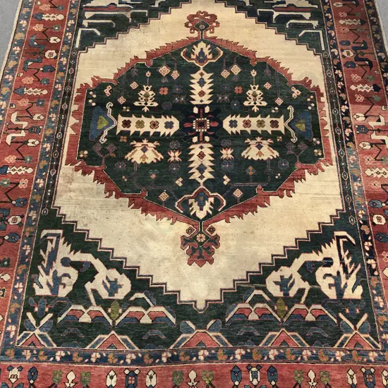 Large Turkish Tribal Floor Rug