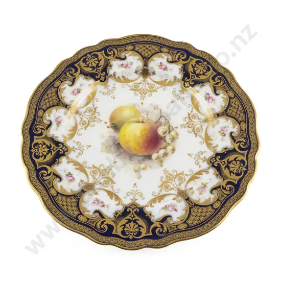 Royal Worcester Hand Painted Plate