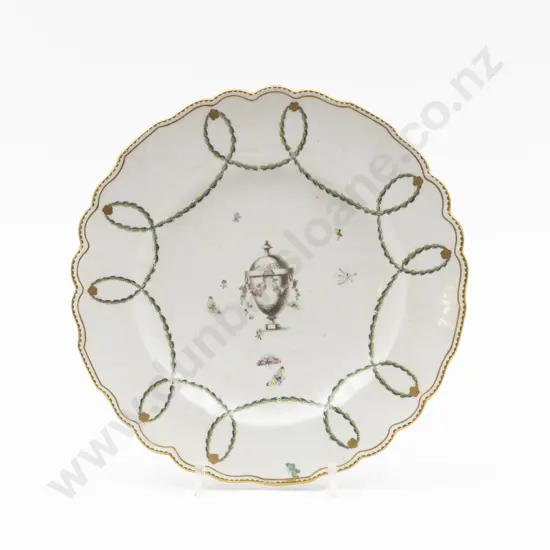 C1760 Chelsea Gold Anchor Mark Plate