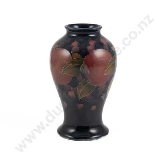 Walter Moorcroft Pomegranates Pattern Baluster Vase
