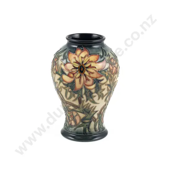 Modern Moorcroft  Spike Pattern Vase Designed By Emma Bossons