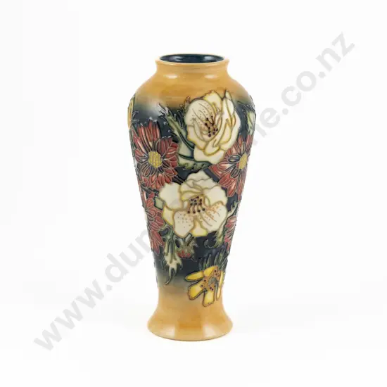 Modern Moorcroft Victoriana Pattern Vase Designed By Emma Bossons