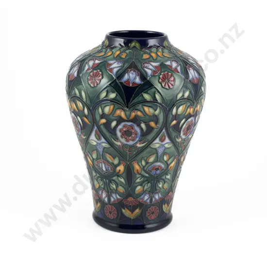 Modern Moorcroft Anatolia Pattern Vase Designed By Rachel Bishop