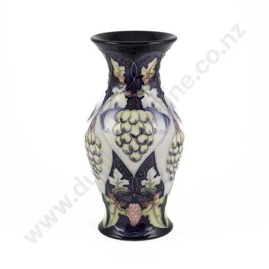 Modern Moorcroft Sonoma Pattern Baluster Vase Designed By Rachel Bishop