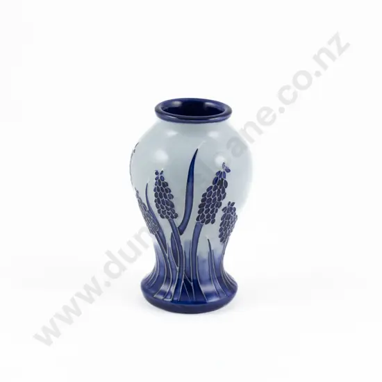 Small Modern Moorcroft Muscari Pattern Vase