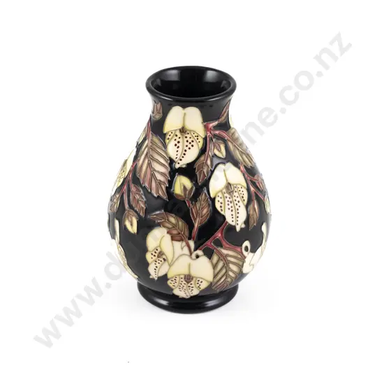 Modern Moorcroft Mountain Gold Pattern Vase