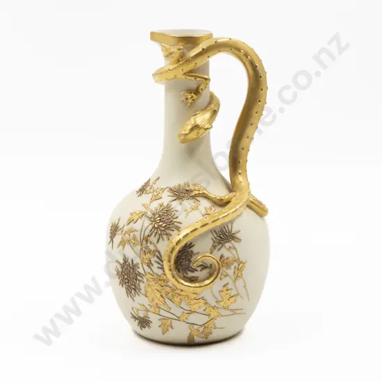Royal Worcester Hand Painted Ewer