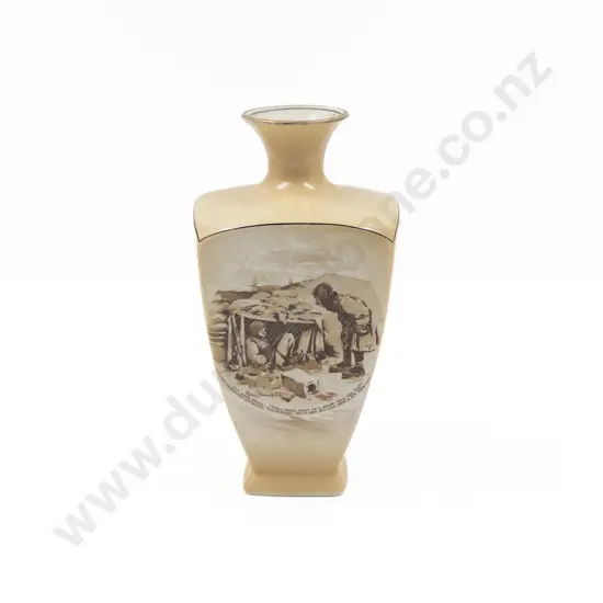 Grimwades WWI Bruce Bairnsfather Old Bill Vase