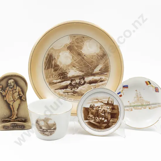 Grimwades WWI Bruce Bairnsfather Old Bill Plate