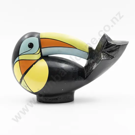 Goebel Hand Painted Porcelain Figure Of A Toucan