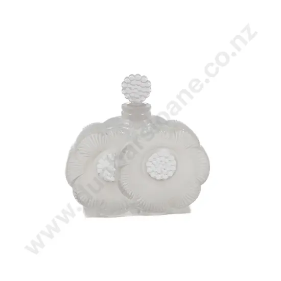 Lalique "Deux Fleurs" Scent Bottle