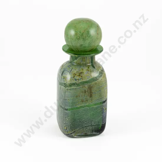 C1970s Mdina (Malta) Glass Bottle & Stopper