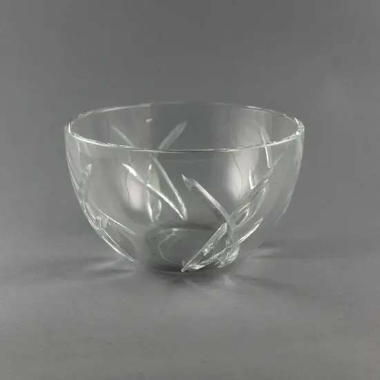 John Rocha For Waterford Glass Cut Crystal Signature Bowl 20cm D