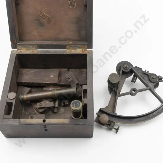 Small Late C19th French Sextant (No 90) By E Lorieux Paris