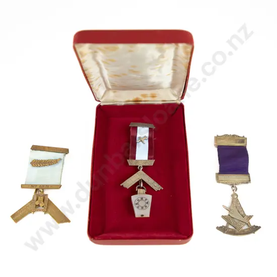 NZ 9ct Tauranga Lodge Medal