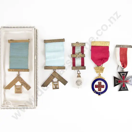 9ct Gold Masonic Medal