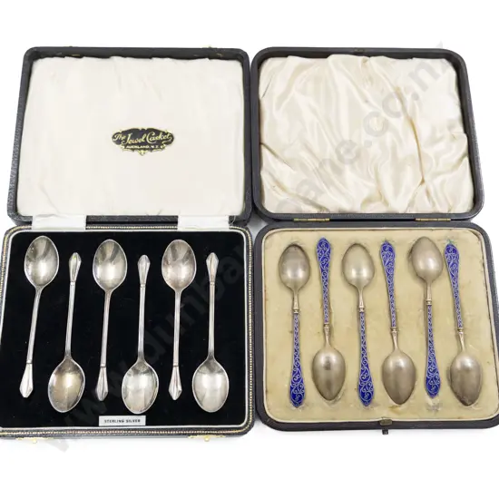 Cased Set Six S/S Coffee Spoons