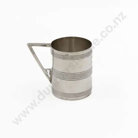 Vict S/S Christening Mug