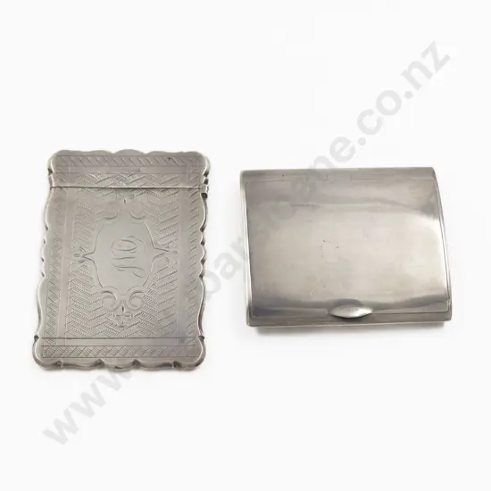 S/S Calling Card Case & Cigarette Case